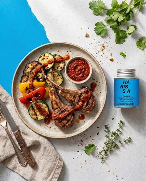 Harissa, spicy spice mixture