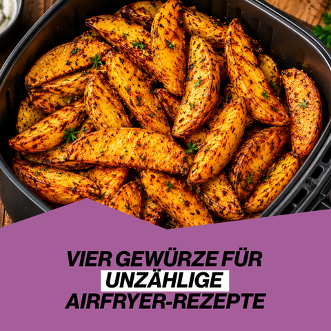 AirFryer Box | Gewürze Set | 4er Geschenkbox