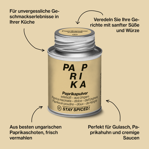 sweet paprika - original Hungarian