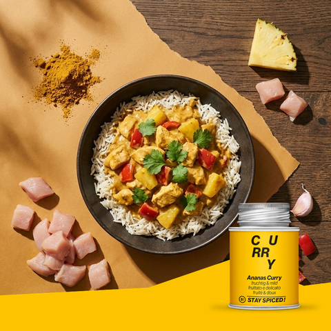 Ananas Curry - fruchtige Currymischung