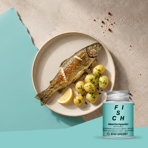 Alpenfischgewürz mit Kräutern