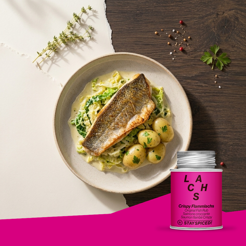 Crispy Flammlachs, Original Fish Rub