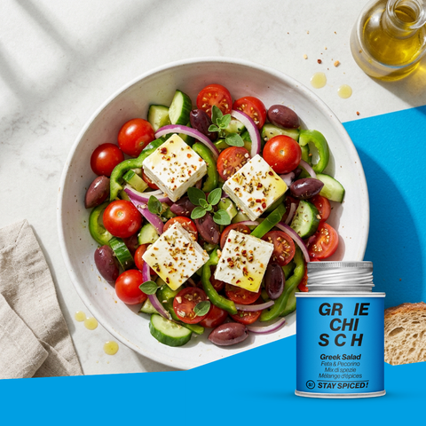 Greek Salad - Feta & Pecorino