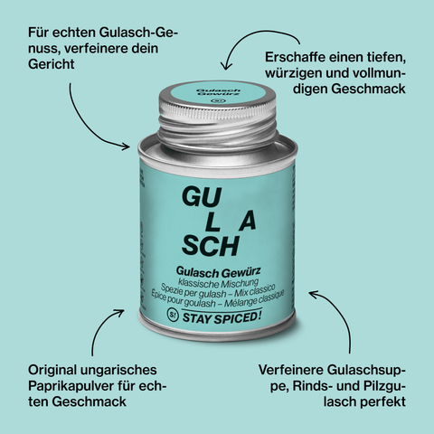 Gulasch Gewürzzubereitung