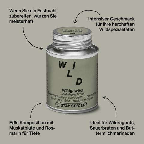 Wildgewürz rustikal