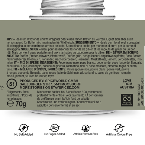 Wildgewürz rustikal