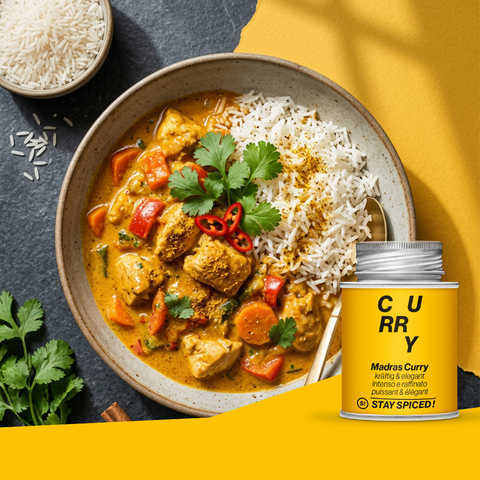 Madras Curry, kräftig & elegant