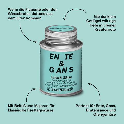 Enten- und Gänse Gewürz