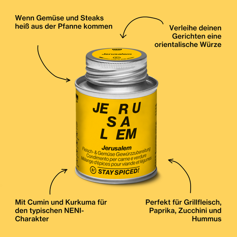 Jerusalem, Fleisch- & Gemüse-Gewürz