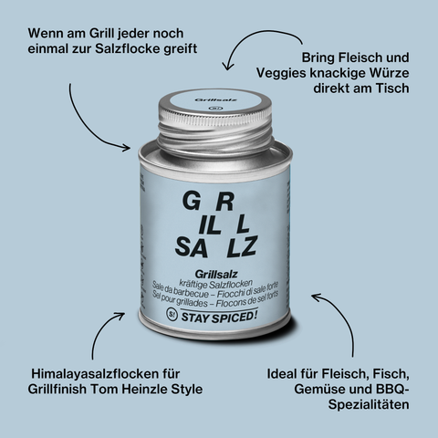 Grill salt - strong salt flakes