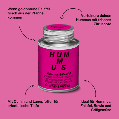 Hummus & Falafel - orientalische Gewürzmischung