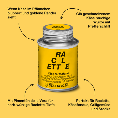 Raclette & Käse Gewürzmischung
