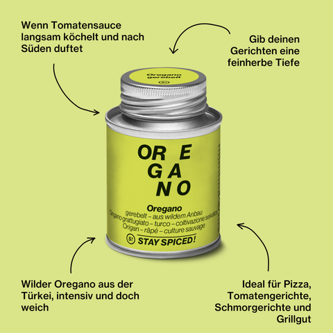 Oregano shredded - Turkish - wild cultivation