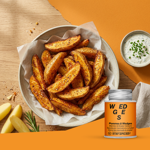 Pommes & Wedges - Marinier & Shaker Gewürz