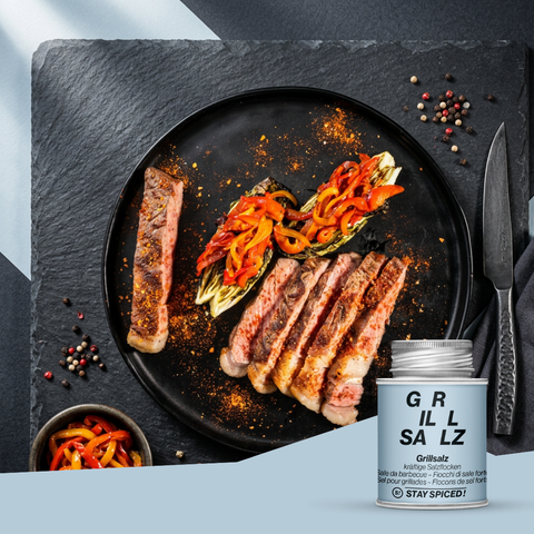 Grill salt - strong salt flakes