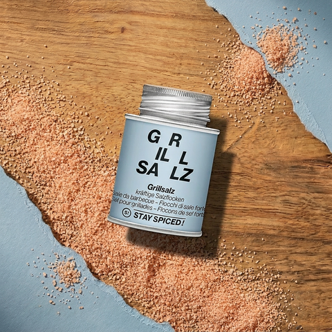 Grill salt - strong salt flakes
