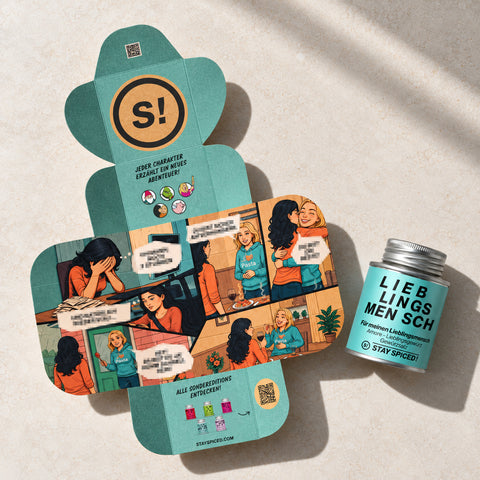 S! Sonderedition LIEBLINGSMENSCH | Gewürze Set | 1er Geschenkbox