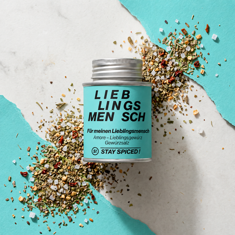 S! Sonderedition LIEBLINGSMENSCH | Gewürze Set | 1er Geschenkbox