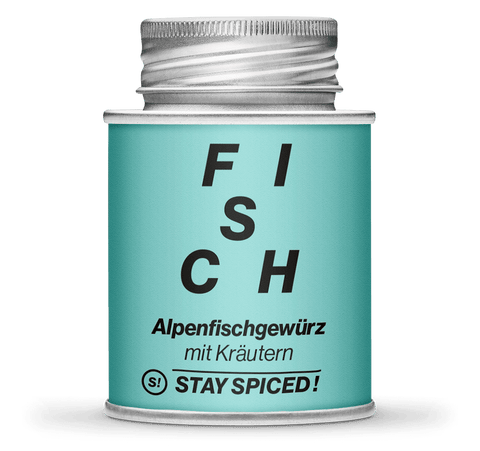 Alpine fish seasoning with herbs