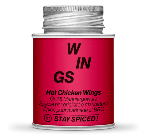 Hot Chicken Wings - Grill & Mariniergewürz