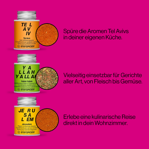 LEVANTE | Spice set | Gift box of 6