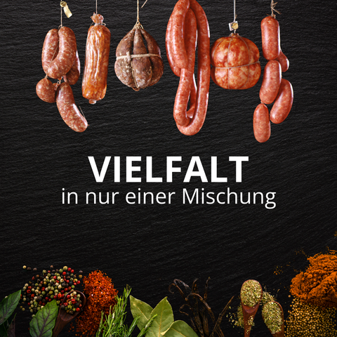 Brühdauerwurst Würzung rustikal im 2 kg Beutel