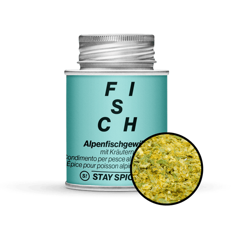 Alpine fish seasoning with herbs