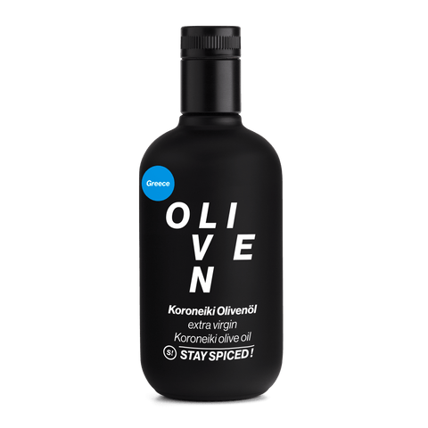 STAY SPICED! Olivenöl Koroneiki Olives 0,5 Liter