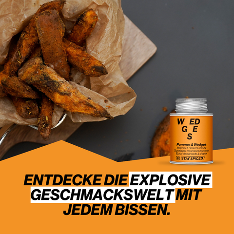 Pommes & Wedges - Marinier & Shaker Gewürz