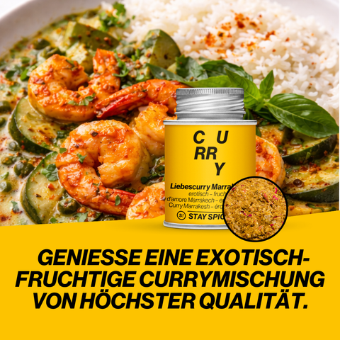 Liebescurry "Marrakesch" - erotisch fruchtige Currymischung